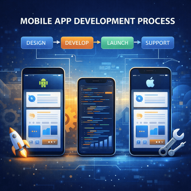 End-to-End Mobile App Development: Our Process Explained