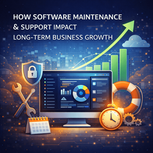 How Software Maintenance & Support Impact Long-Term Business Growth
